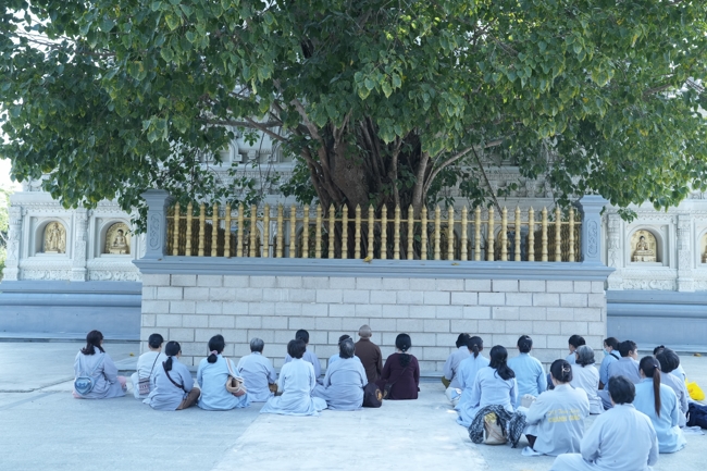 Chuyến hành hương đầu năm Bính Ngọ của Phật tử công quả nội tự chùa Hoằng Pháp