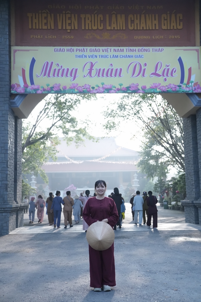 Chuyến hành hương đầu năm Bính Ngọ của Phật tử công quả nội tự chùa Hoằng Pháp