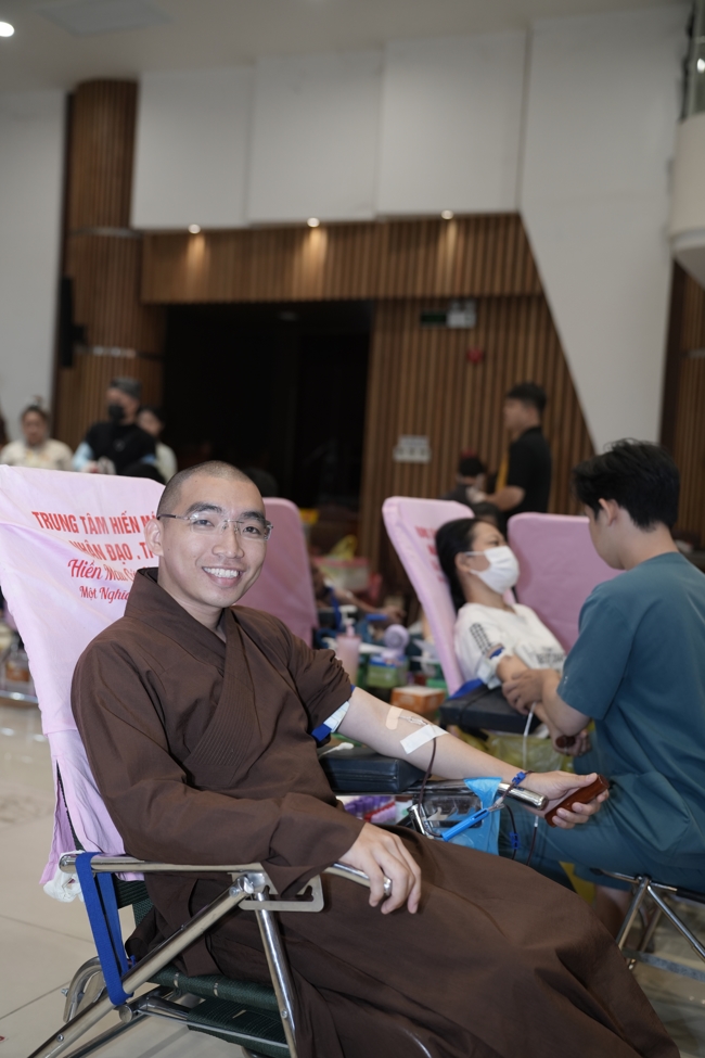 Chương trình Hiến máu nhân đạo - Chùa Hoằng Pháp