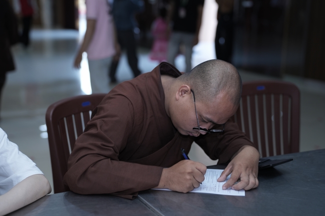 Chương trình Hiến máu nhân đạo - Chùa Hoằng Pháp