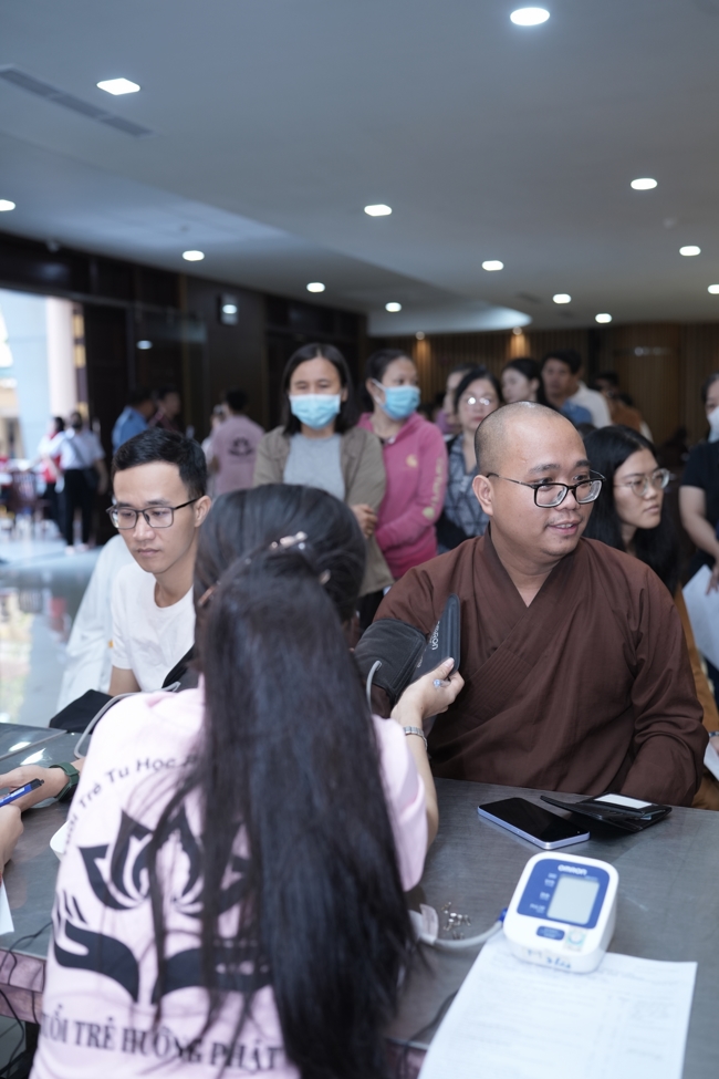 Chương trình Hiến máu nhân đạo - Chùa Hoằng Pháp