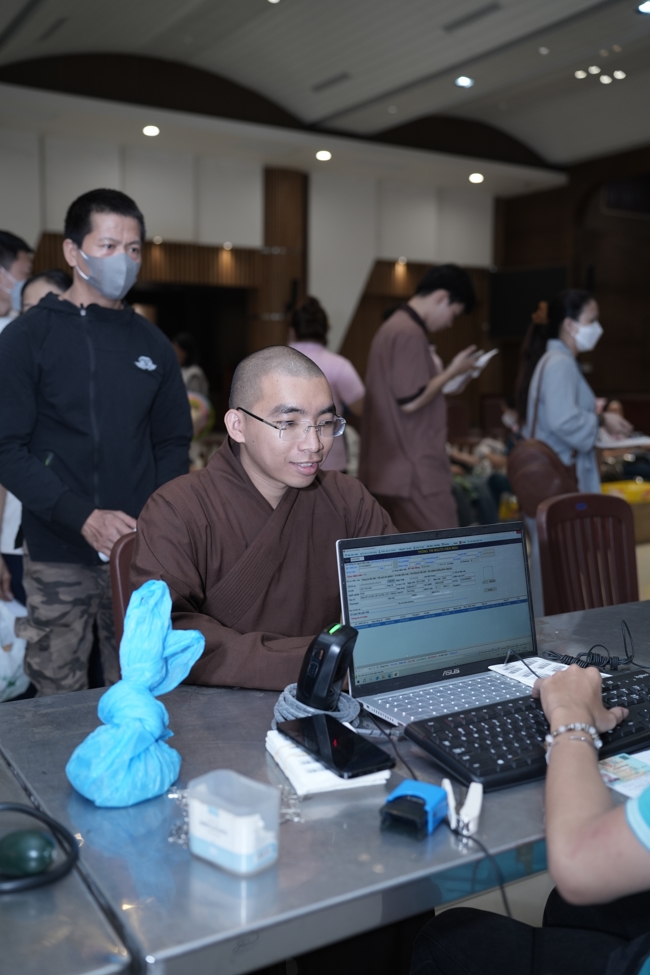 Chương trình Hiến máu nhân đạo - Chùa Hoằng Pháp