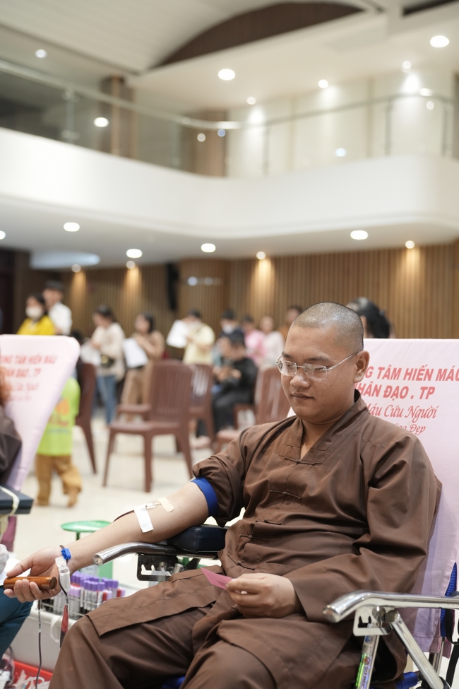 Chương trình Hiến máu nhân đạo - Chùa Hoằng Pháp