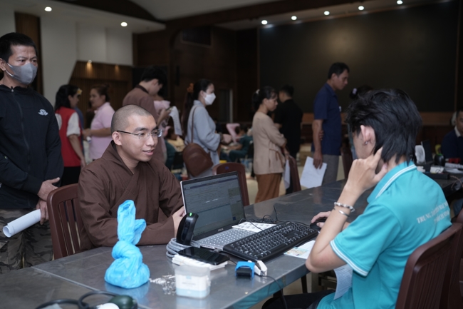 Chương trình Hiến máu nhân đạo - Chùa Hoằng Pháp