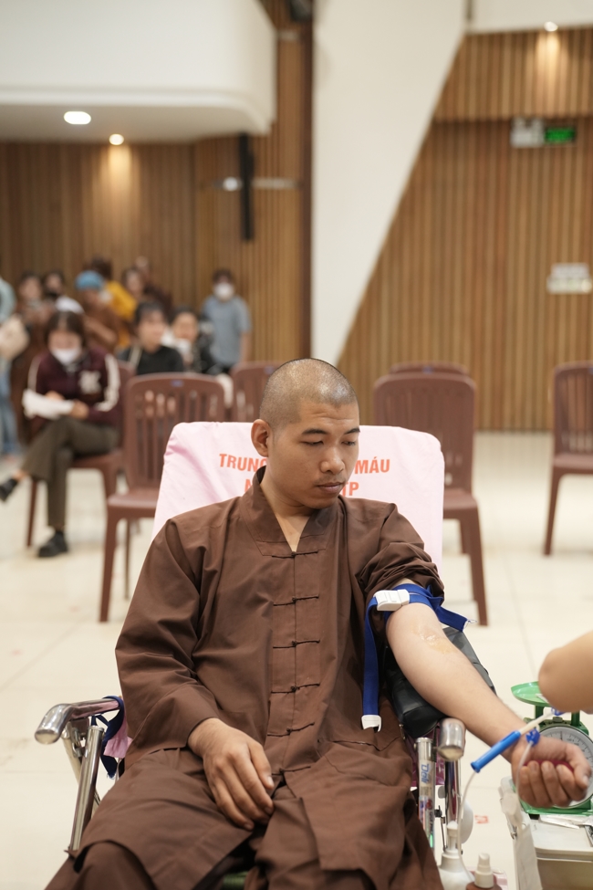 Chương trình Hiến máu nhân đạo - Chùa Hoằng Pháp