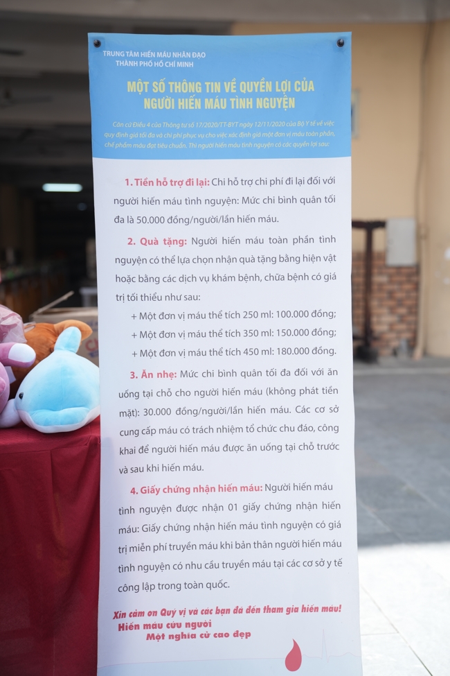 Chương trình Hiến máu nhân đạo - Chùa Hoằng Pháp