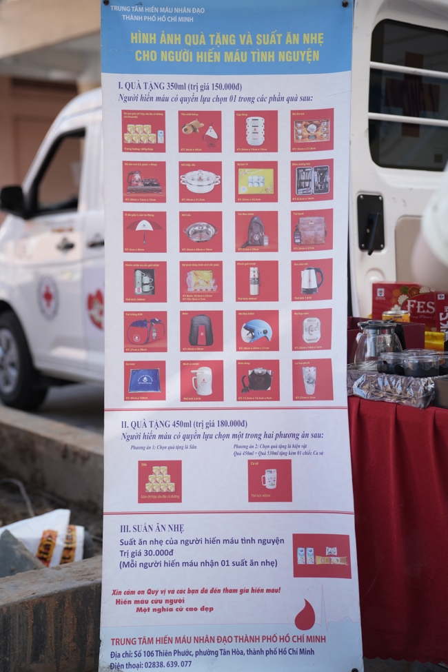 Chương trình Hiến máu nhân đạo - Chùa Hoằng Pháp