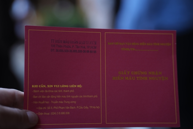 Chương trình Hiến máu nhân đạo - Chùa Hoằng Pháp