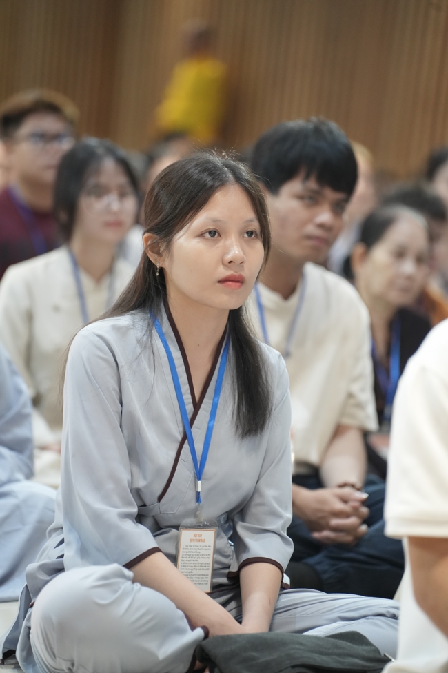 The 1st Three-Jewel Refuge ceremony in 2026 at Hoang Phap pagoda