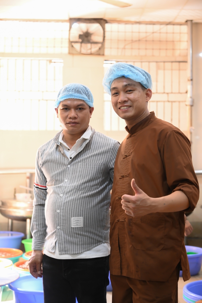 The 1st Three-Jewel Refuge ceremony in 2026 at Hoang Phap pagoda