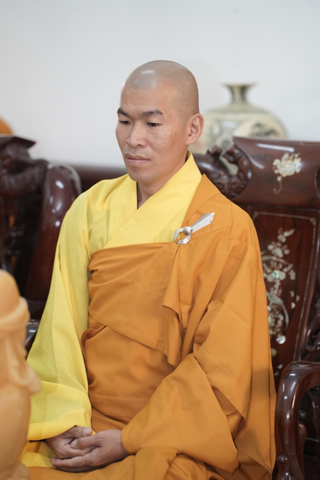 The 1st Three-Jewel Refuge ceremony in 2026 at Hoang Phap pagoda