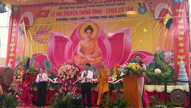 Lễ hội Đình - chùa Cổ Tân (TP. Hải Phòng).