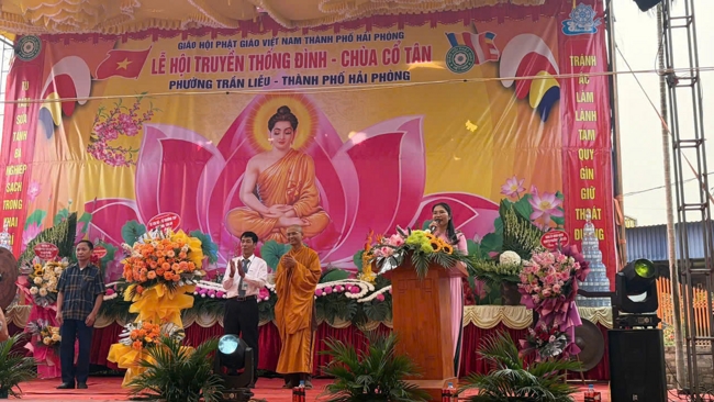 Lễ hội Đình - chùa Cổ Tân (TP. Hải Phòng).