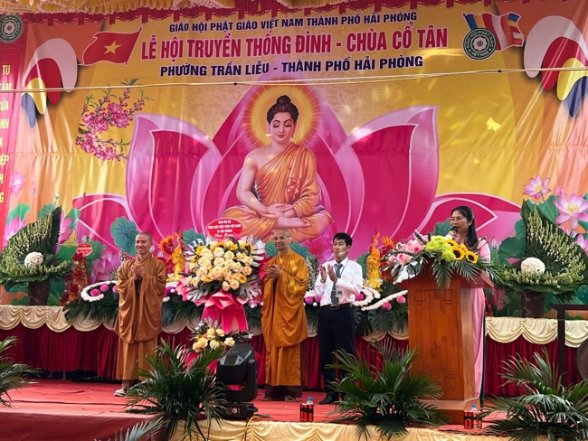 Lễ hội Đình - chùa Cổ Tân (TP. Hải Phòng).