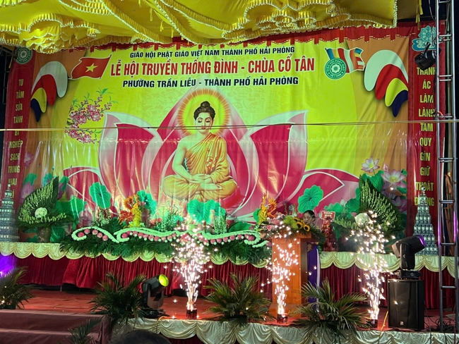 Lễ hội Đình - chùa Cổ Tân (TP. Hải Phòng).