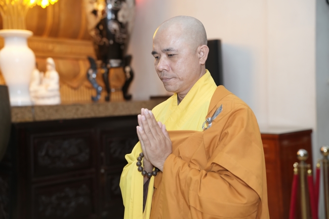 Repentance ceremony on Feb. 29th, year of the Horse at Hoang Phap pagoda