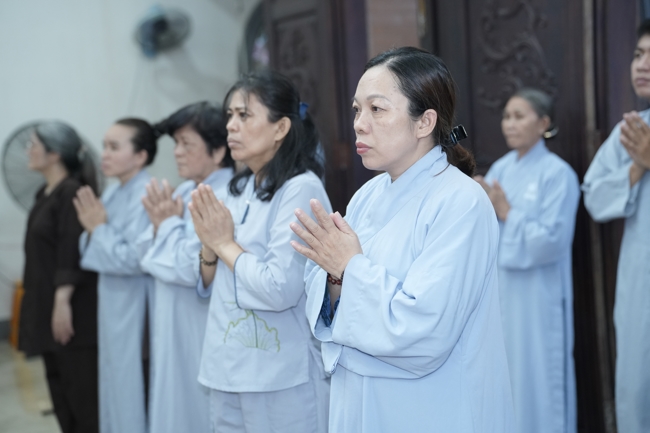 Repentance ceremony on Feb. 29th, year of the Horse at Hoang Phap pagoda