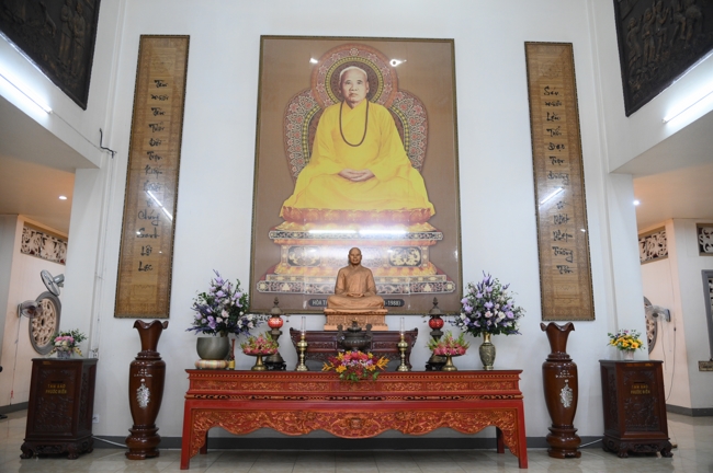 Repentance ceremony on Feb. 29th, year of the Horse at Hoang Phap pagoda