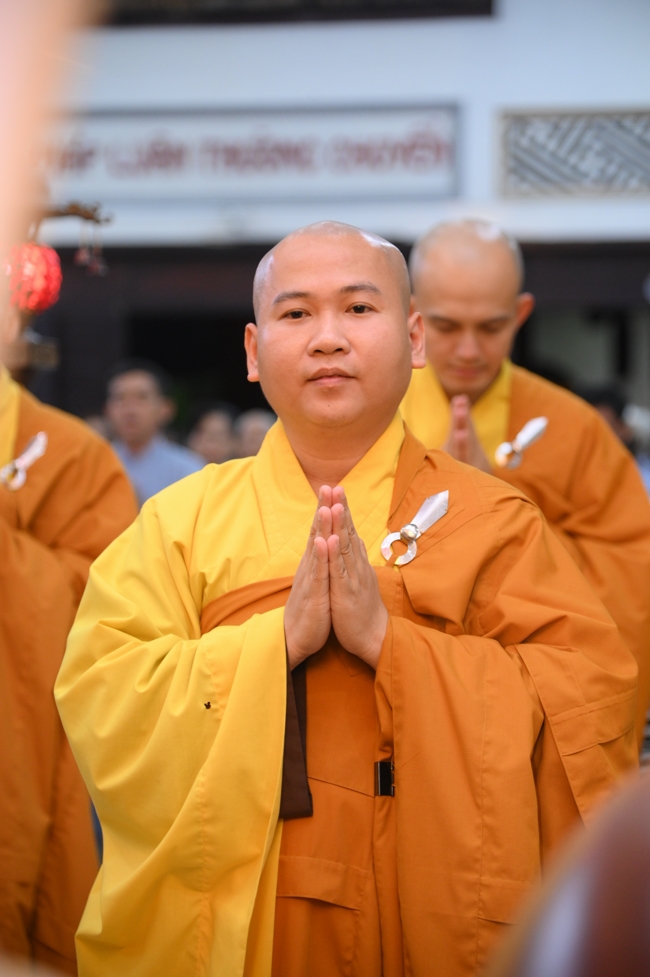 Repentance ceremony on Feb. 29th, year of the Horse at Hoang Phap pagoda
