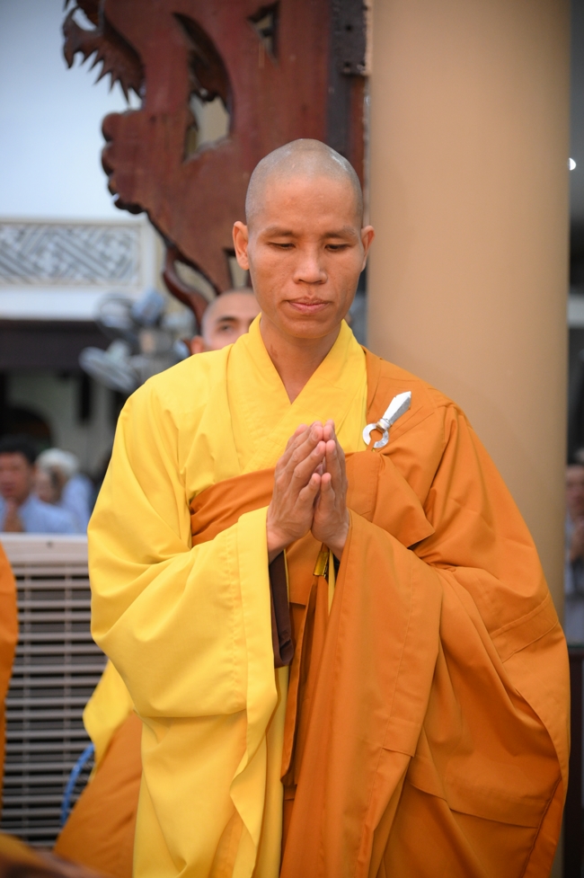 Repentance ceremony on Feb. 29th, year of the Horse at Hoang Phap pagoda