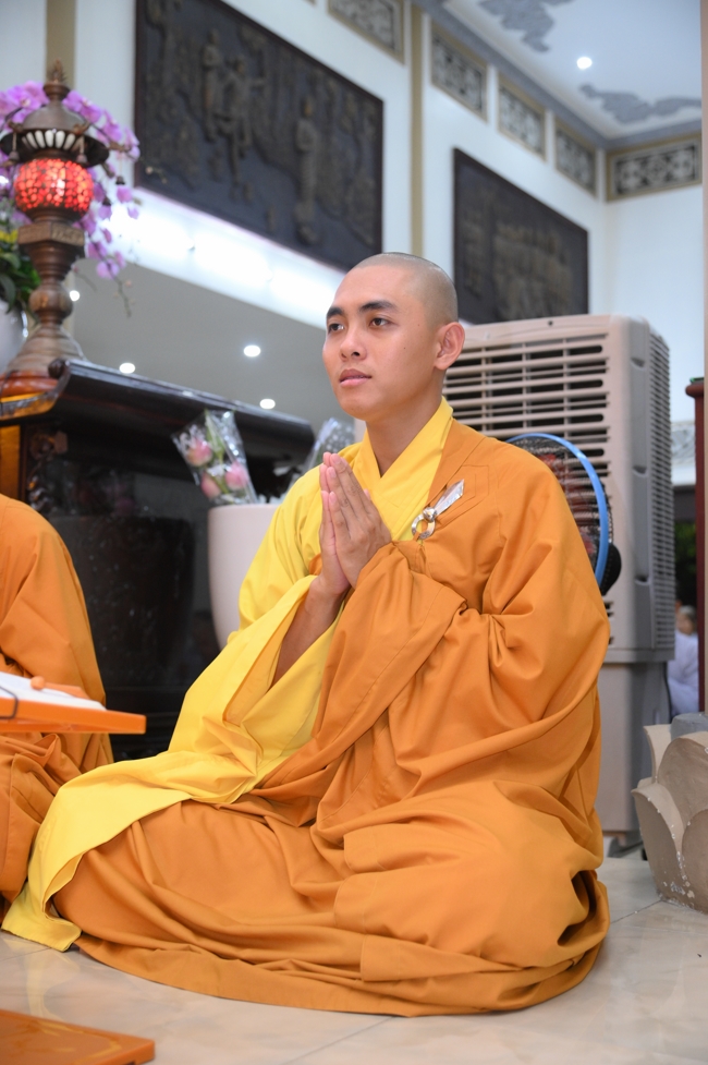 Repentance ceremony on Feb. 29th, year of the Horse at Hoang Phap pagoda