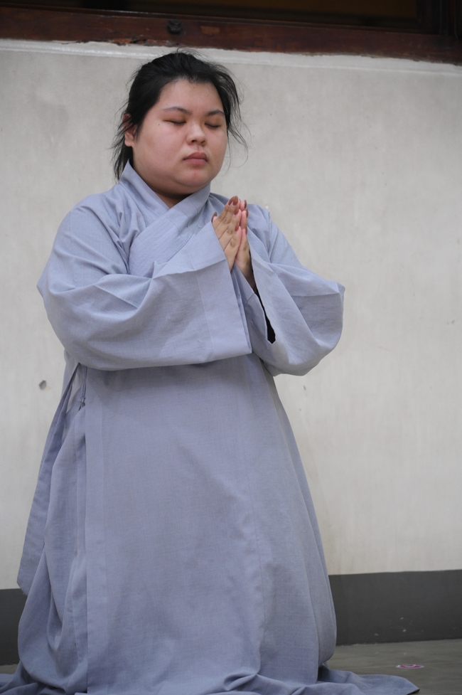 Repentance ceremony on Feb. 29th, year of the Horse at Hoang Phap pagoda