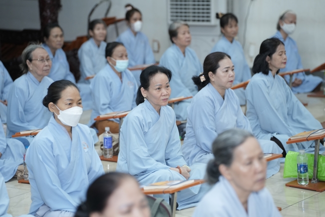 Repentance ceremony on Feb. 29th, year of the Horse at Hoang Phap pagoda