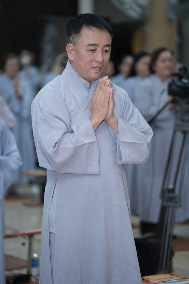 Repentance ceremony on Feb. 29th, year of the Horse at Hoang Phap pagoda