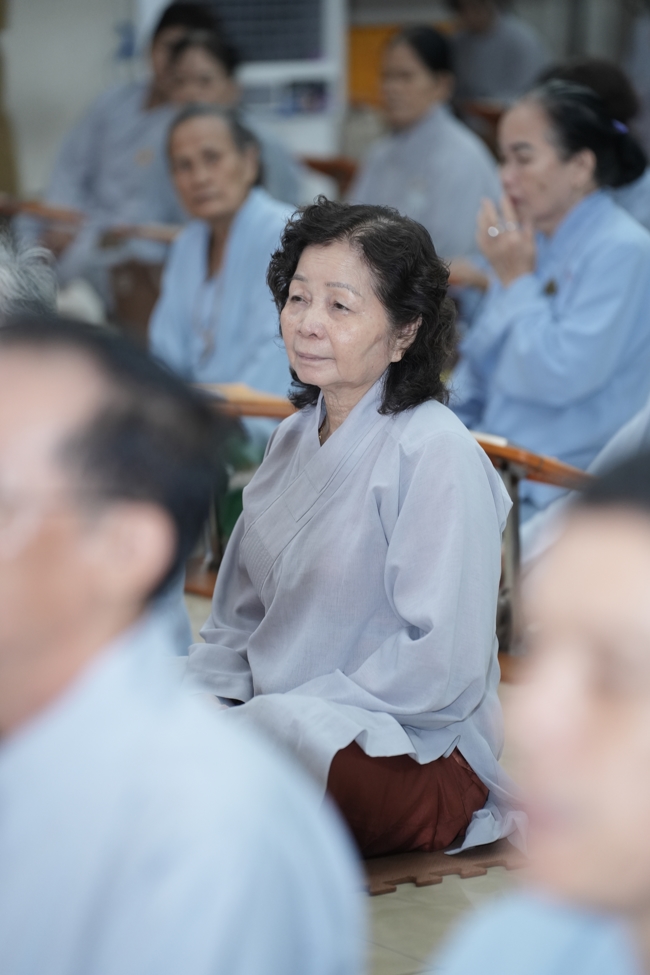 Repentance ceremony on Feb. 29th, year of the Horse at Hoang Phap pagoda