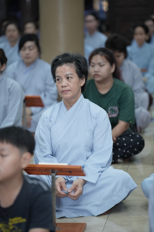 Repentance ceremony on Feb. 29th, year of the Horse at Hoang Phap pagoda