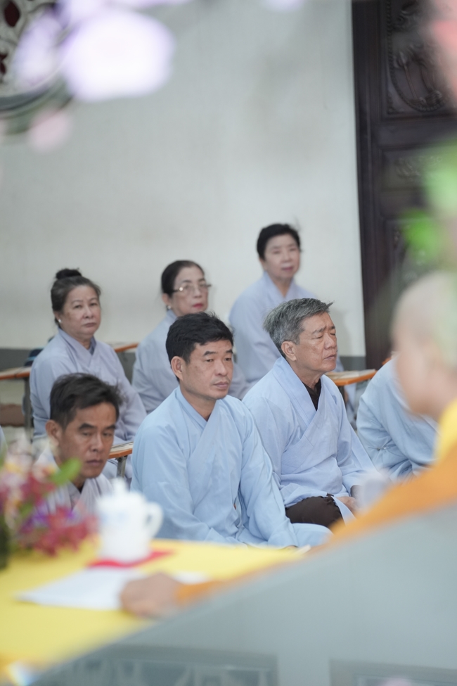 Repentance ceremony on Feb. 29th, year of the Horse at Hoang Phap pagoda