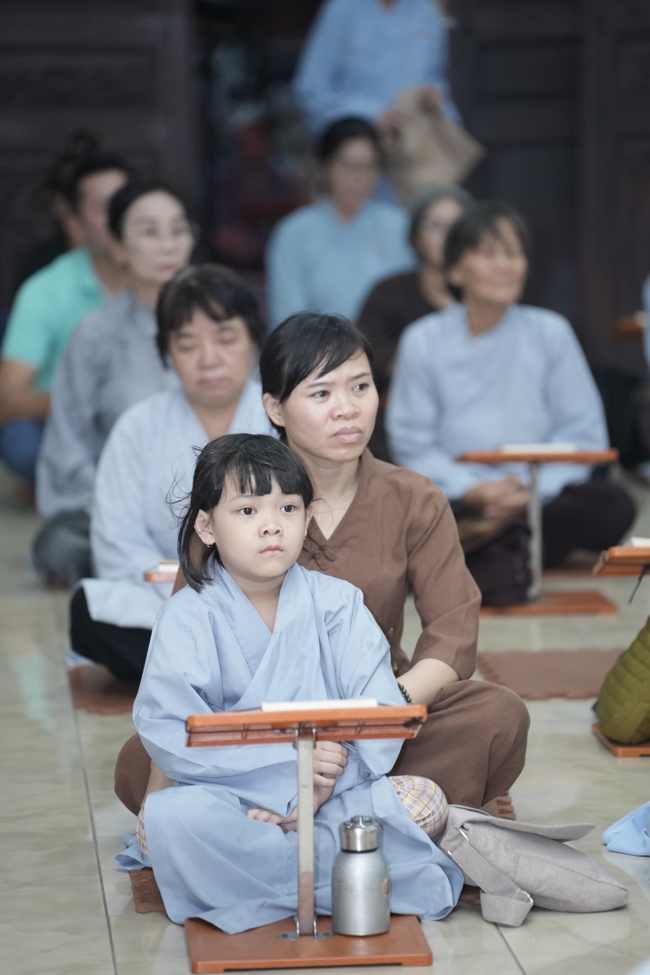 Repentance ceremony on Feb. 29th, year of the Horse at Hoang Phap pagoda