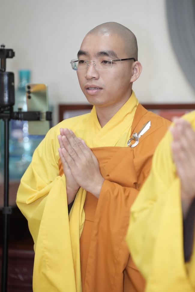 Repentance ceremony on Feb. 29th, year of the Horse at Hoang Phap pagoda