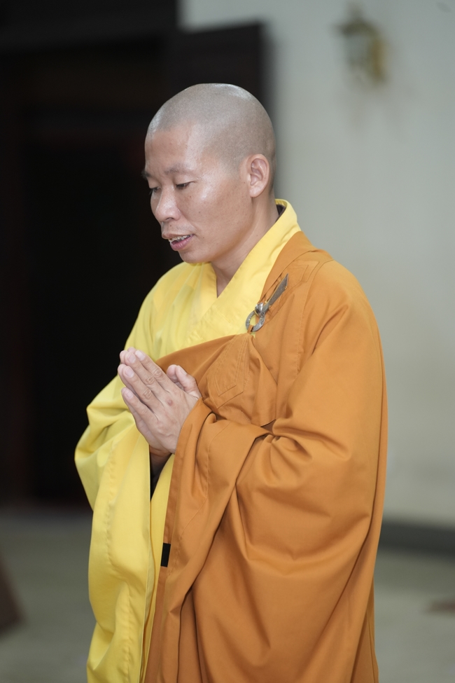 Repentance ceremony on Feb. 29th, year of the Horse at Hoang Phap pagoda