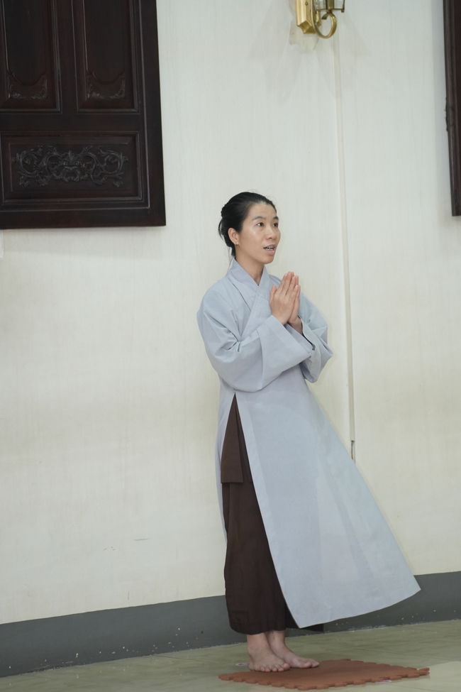 Repentance ceremony on Feb. 29th, year of the Horse at Hoang Phap pagoda