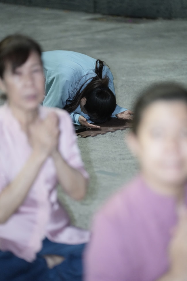 Repentance ceremony on Feb. 29th, year of the Horse at Hoang Phap pagoda