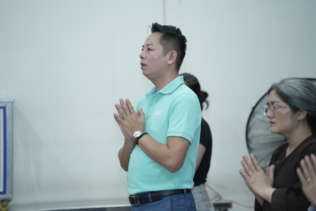 Repentance ceremony on Feb. 29th, year of the Horse at Hoang Phap pagoda