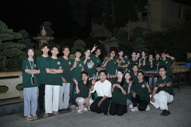 Khóa tu sinh viên “Hướng về Phật pháp”.