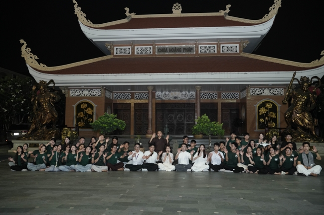 Khóa tu sinh viên “Hướng về Phật pháp”.