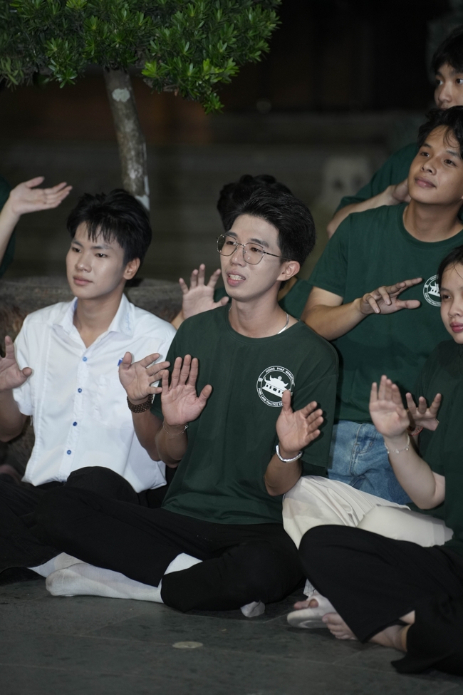 Khóa tu sinh viên “Hướng về Phật pháp”.