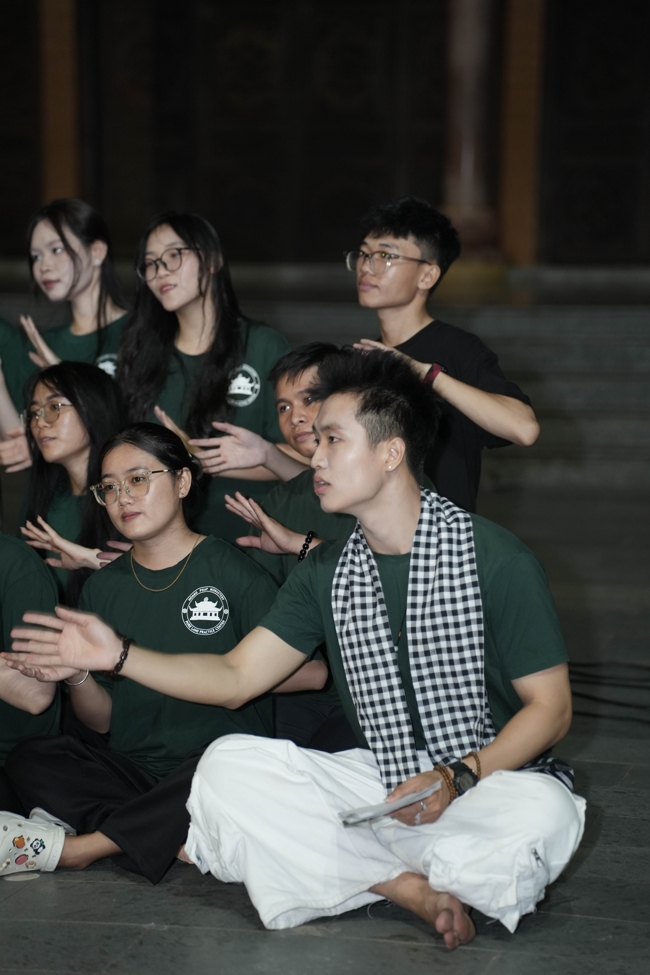 Khóa tu sinh viên “Hướng về Phật pháp”.