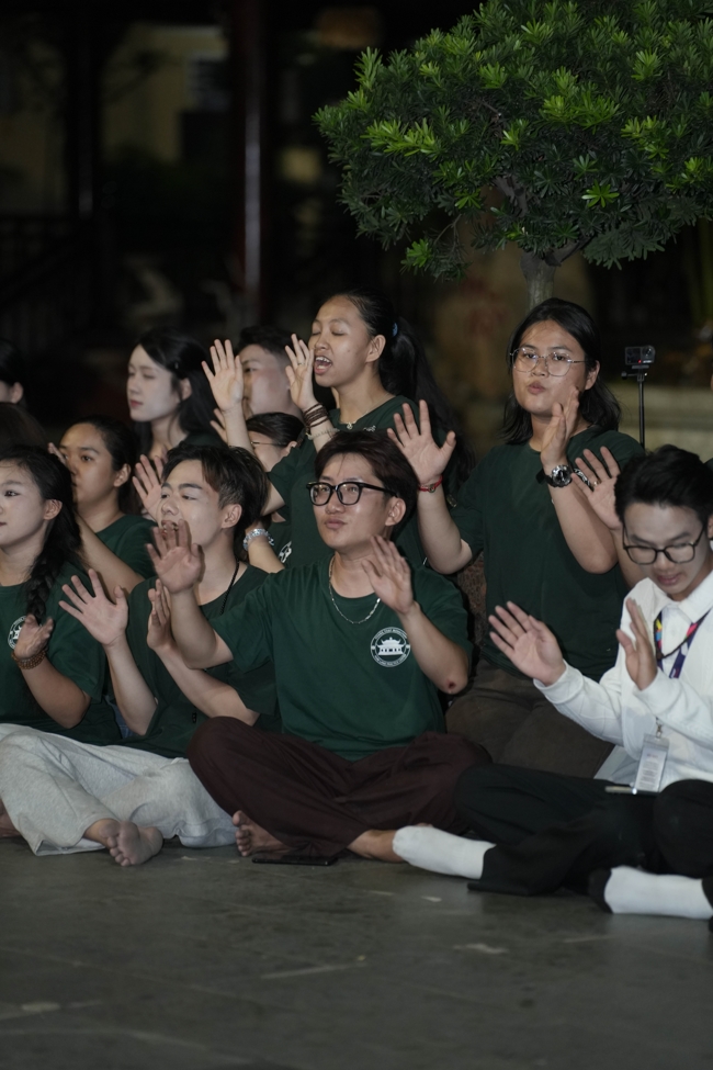 Khóa tu sinh viên “Hướng về Phật pháp”.