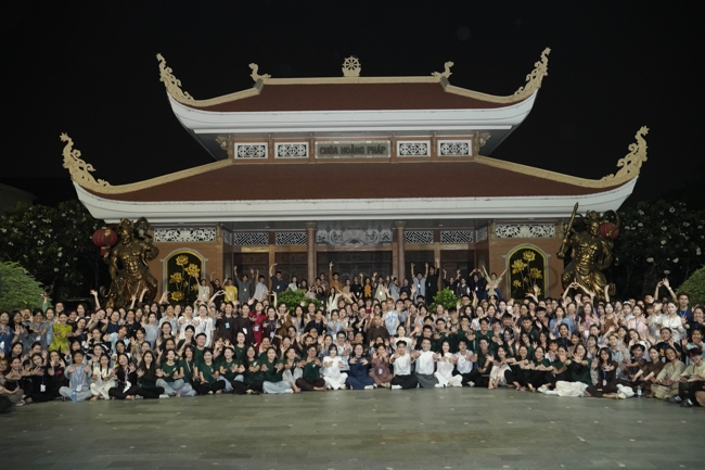 Khóa tu sinh viên “Hướng về Phật pháp”.