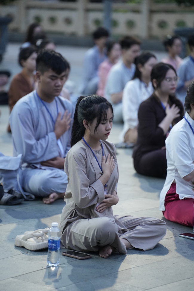 Khóa tu sinh viên “Hướng về Phật pháp”.