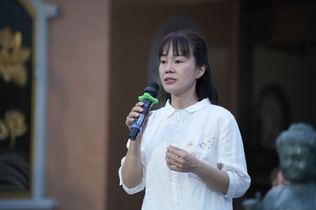 Khóa tu sinh viên “Hướng về Phật pháp”.