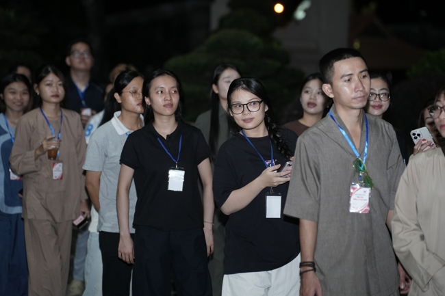 Khóa tu sinh viên “Hướng về Phật pháp”.