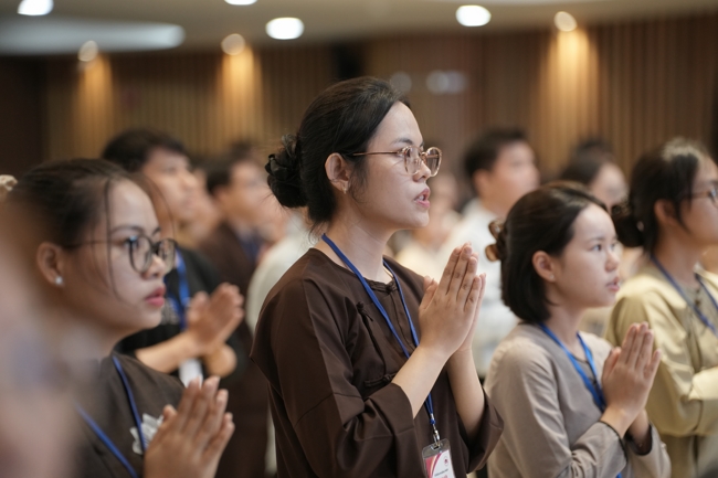 Khóa tu sinh viên “Hướng về Phật pháp”.