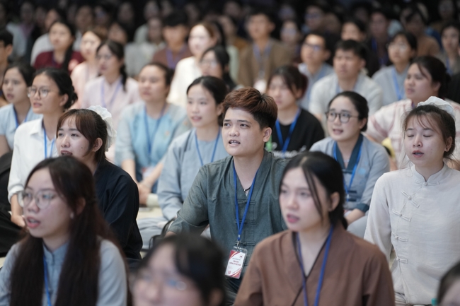 Khóa tu sinh viên “Hướng về Phật pháp”.