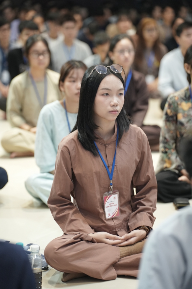 Khóa tu sinh viên “Hướng về Phật pháp”.