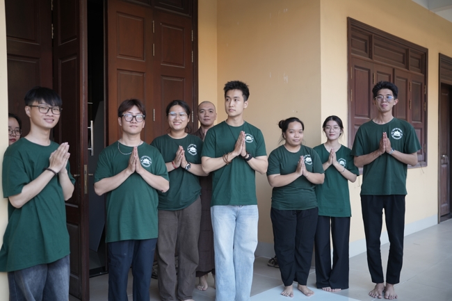 Khóa tu sinh viên “Hướng về Phật pháp”.